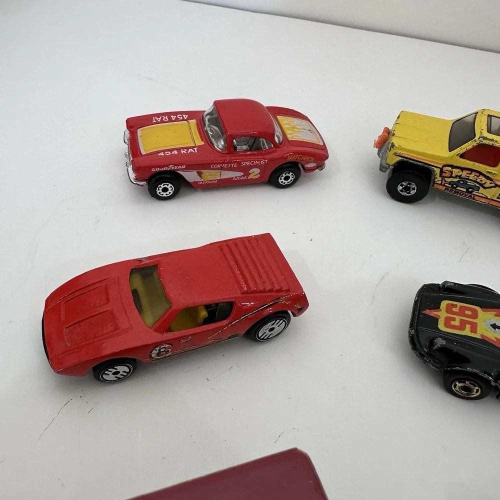Lot Of 7 Vintage 80s/90s Hot Wheels/Matchbox Cars‎